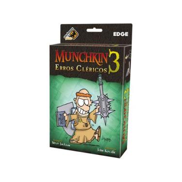 Imagem de Munchkin 3 Erros Clericos (Expansão) - Galápagos