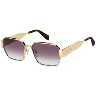 Imagem de Óculos de Sol Marc Jacobs Marc 805/S S9E - Dourado 59-Feminino