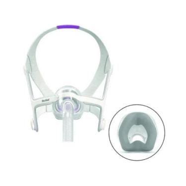 Imagem de Máscara Nasal Espuma Memory Foam AirTouch N20 CPAP BiPAP ResMed Confor