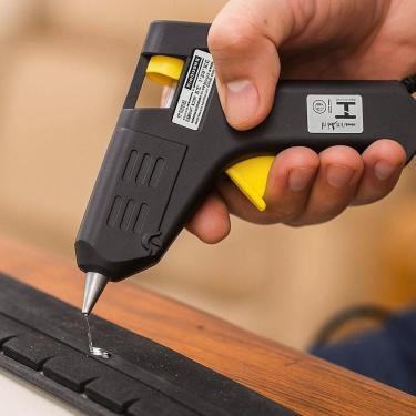 Imagem de Pistola De Cola Quente Pequena Bivolt 8w - Preta