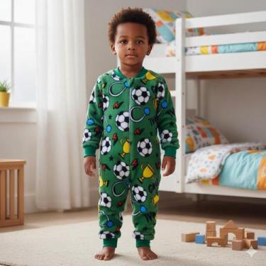 Imagem de Macacão Bebê Inverno Soft Enxoval Maternidade Premium P ao 3 - Mar Neg