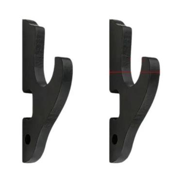 Imagem de Suporte De Parede Ajustável De Madeira Para Espada, Faca De Samurai E 