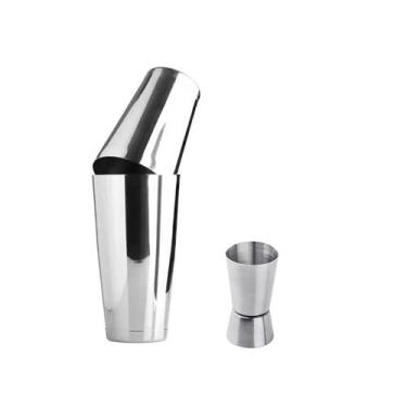 Imagem de Coqueteleira Profissional Inox Boston e Copo Dosador Duplo - CASACHA