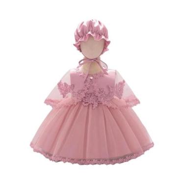 Imagem de Conjunto De 2 Peças Para Meninas: Vestido De Princesa Em Tule Com Rend