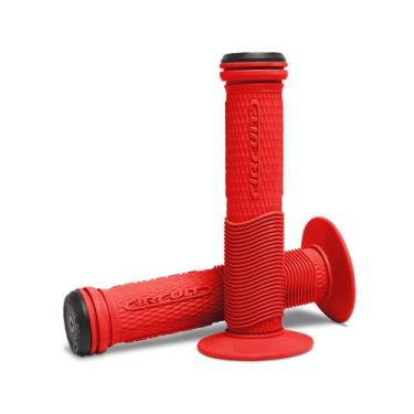 Imagem de Manopla Punho Titanium Bike Com Ponteira - Circuit Equipment, Vermelho