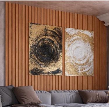 Imagem de Painel Ripado em Placa 100% MDF 89,5x250cm (2,23m²) - Pradel Móveis