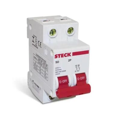 Imagem de Disjuntor Steck Din Bipolar 70A Curva C