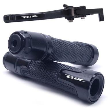 Imagem de Kit Manete Manopla Esportivo Biz 125 disco Gravado a Laser - NoBrand, 