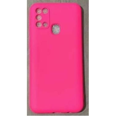 Imagem de Capa Capinha M31/M315/M21S da Samsung Silicone Aveludado - CC, Rosa Ch