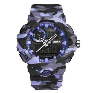 Imagem de Relógio Weide Esportivo Anadigi Camuflado-Masculino