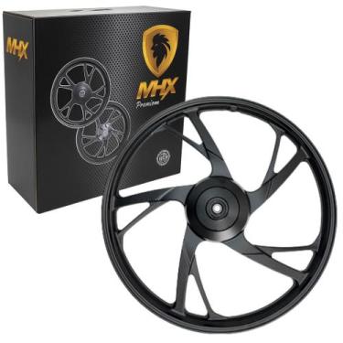 Imagem de Roda Liga Leve Dianteira 5 Palitos + Rolamentos POP100/110I - MHX PREM