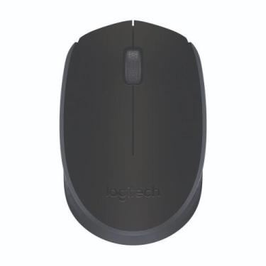 Imagem de Mouse Logitech sem Fio M170 - 910-004940 Preto - Hinor
