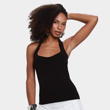 Imagem de Regata Farm Canelada Lisa Feminina-Feminino