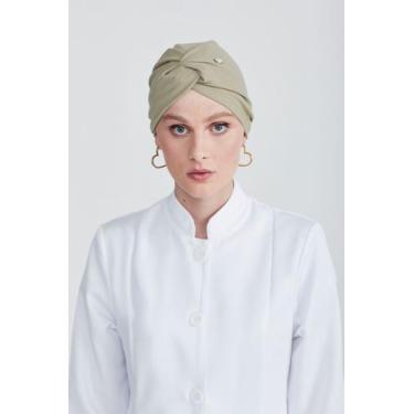 Imagem de Touca 2 em 1 ohana feminina - verde musgo - DRACHERIE