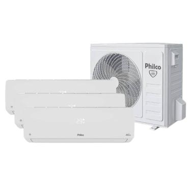 Imagem de Ar Condicionado Tri Split Philco 32000 BTUs (HW 3x12K) Quente e Frio Inverter 220V R32...