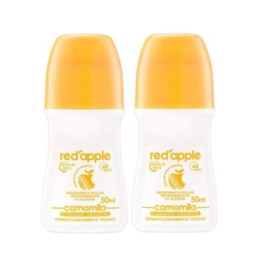Imagem de Kit 2x Desodorante Roll-On Camomila 50ml - Red Apple