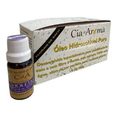 Imagem de KIT 10 Óleo Hidrossolúvel Violeta Puro Umidificadores 10ml - Lua Místi