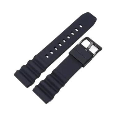 Imagem de Pulseira De Relógio De Silicone Impermeável 20mm 22mm Para Rolex Subma