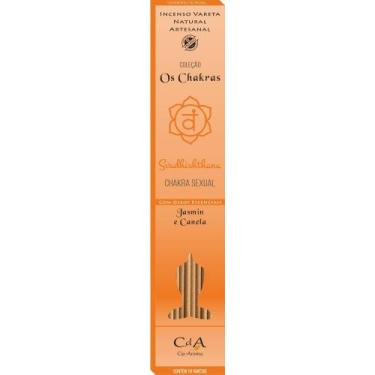 Imagem de Incenso vareta os chakras - sexual - jasmin e canela 10 varetas - CdA
