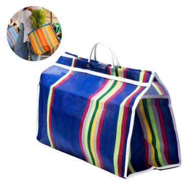 Imagem de Sacola de feira em nylon resistente - CSR-SACOLAS, Verde Escuro