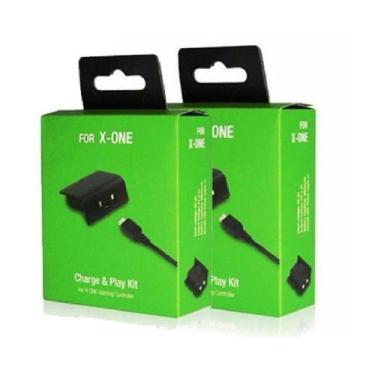 Imagem de Kit com 2x Baterias X One Com Cabo Carregador - PONTO DO NERD