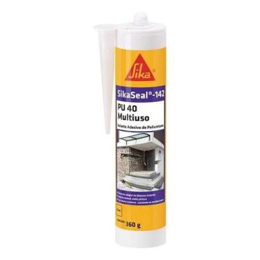 Imagem de Selante Sikaseal 142 Pu 40 Multiuso 360g Preto Sika