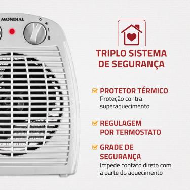 Imagem de Aquecedor Elétrico Mondial A-08 220V