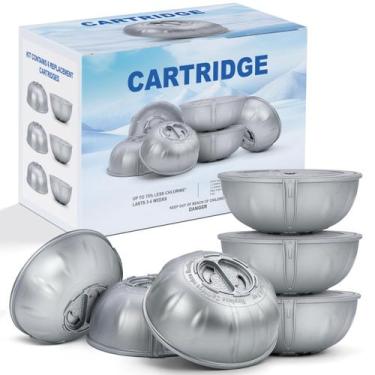 Imagem de Cartucho atthaissem Pack com 6 unidades para banheiras de hidromassage