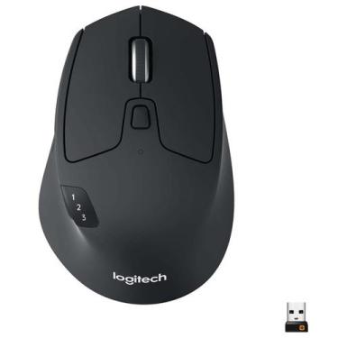 Imagem de Mouse Logitech M720 Triathlon Sem fio Wifi E Bluetooth Preto