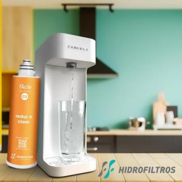 Imagem de Purificador de agua Facile - Branco - HidroFiltros - Hidro Filtros, Br