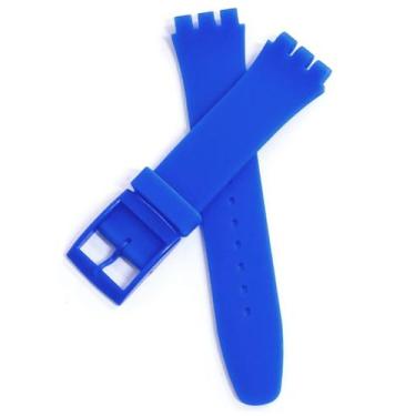 Imagem de Pulseira Relógio Para A Marca Swatch 17 E 19mm Irony Cores - Genérica,