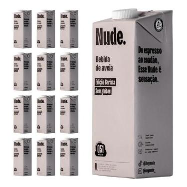 Imagem de Nude Pack Leite De Aveia Barista 1l - Caixa 12 Unidades
