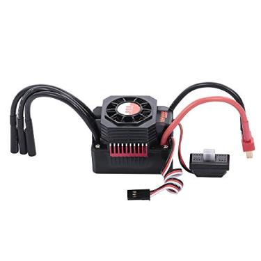 Imagem de GoolRC Controlador de velocidade elétrico ESC impermeável sem escovas 80A para carro off-road de caminhão RC 1/10