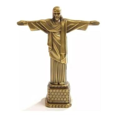 Imagem de Souvenir Monumento Cristo Redentor Rio De Janeiro Metal 18cm