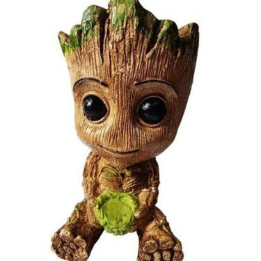 Imagem de Baby Groot Vaso Porta Objetos Marvel 15Cm