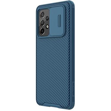 Imagem de Capa Anti Impacto Nillkin Camshield Para Samsung Galaxy A53 5g Capinha Case Fosca (Azul)