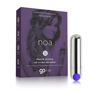 Imagem de Go Vibe Noa Cápsula Vibratória Recarregável Multivelocidade 7,5 cm x 1,8 cm Original A Sós