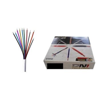 Imagem de Cabo Para Alarme 5 Pares 10X50 0,20Mm 100 Metros Branco