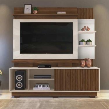 Imagem de Estante Home Theater Lupo Creme/caiena
