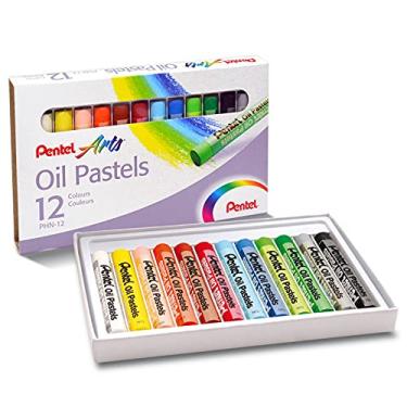 Imagem de Pentel Lata de bolo de óleo PHN 12 Pentel Arts, multicolorida