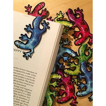 Imagem de Marcadores de livro de lagarto (conjunto de 10) marcadores de página em massa para crianças, meninos e adolescentes. Perfeito para presentes, incentivos de estudantes, lembrancinhas de festa de aniversário, incentivos de leitura, prêmios e promoções!