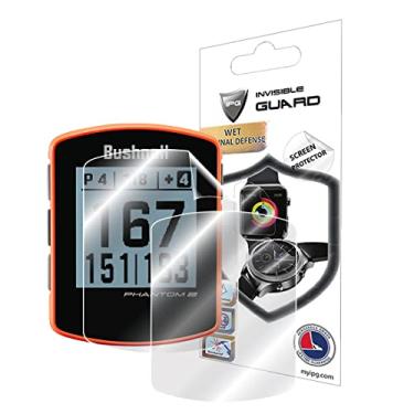 Imagem de IPG Protetor de tela para o Rangefinder Bushnell Phantom 2 GPS (2 unidades), filme invisível ultra HD transparente antiarranhões - suave/auto-cura/sem bolhas para Phantom 2