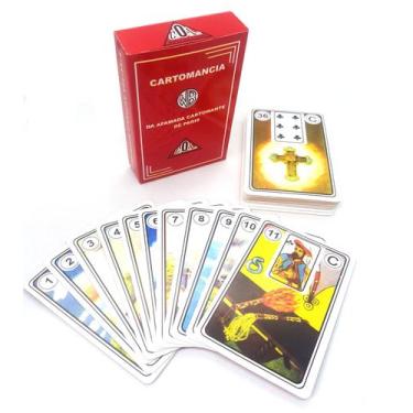 Baralho Tarot do Cigano Vladimir Deck 36 Cartas Oráculo em