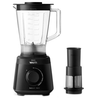Imagem de Liquidificador Philips Walita RI2113, filtro, 5 Vel + Pulsar 700W, Preto - 110V