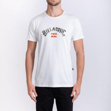 Imagem de Camiseta Billabong Big Original Arch Fill Off White