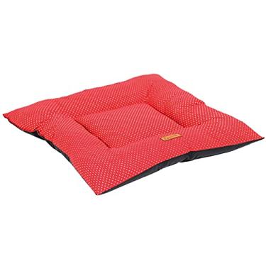 Imagem de Colchonete PREMIUM Para Cachorros e Gatos 100% AntiViral Repelente a Água (Small, Vermelho Bolinhas)
