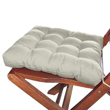 Imagem de Assento Para Cadeira Tecido Futon 40x40cm - Bege
