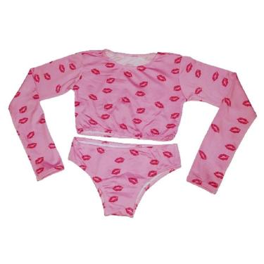 Imagem de Biquini juvenil manga Longa