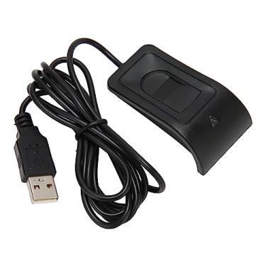 Imagem de Leitor de impressão digital USB de mesa para 10 ou superior, scanner de impressão digital biométrico de chave de segurança com capacidade para 10 dedos, login sem senha, login,