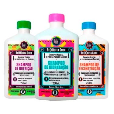 Imagem de Kit Shampoo Cronograma Be(m) dita Ghee - Lola Cosmetics